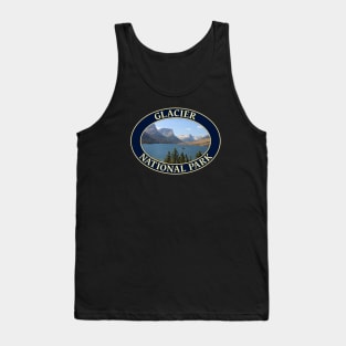 Saint Mary Lake at Glacier National Park in Montana Tank Top